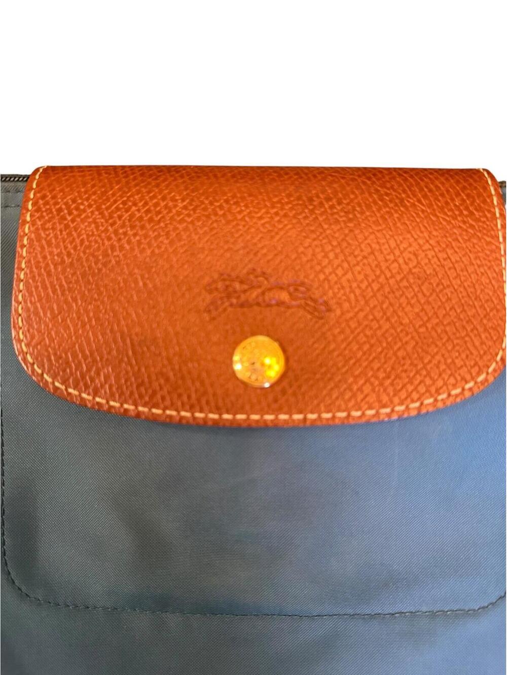 Longchamp Le Pliage Large Tote Blue Nylon - Picture 3 of 7
